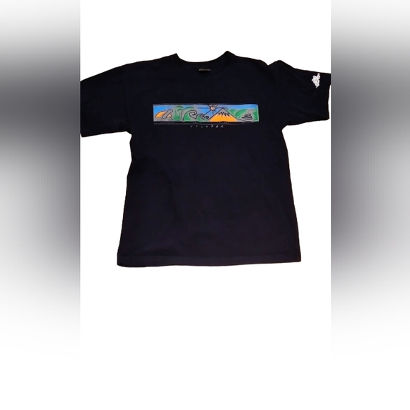 Vintage Hyla Navy Blue Short Sleeves Cotton t-shirt Size Medium. - Picture 4 of 7